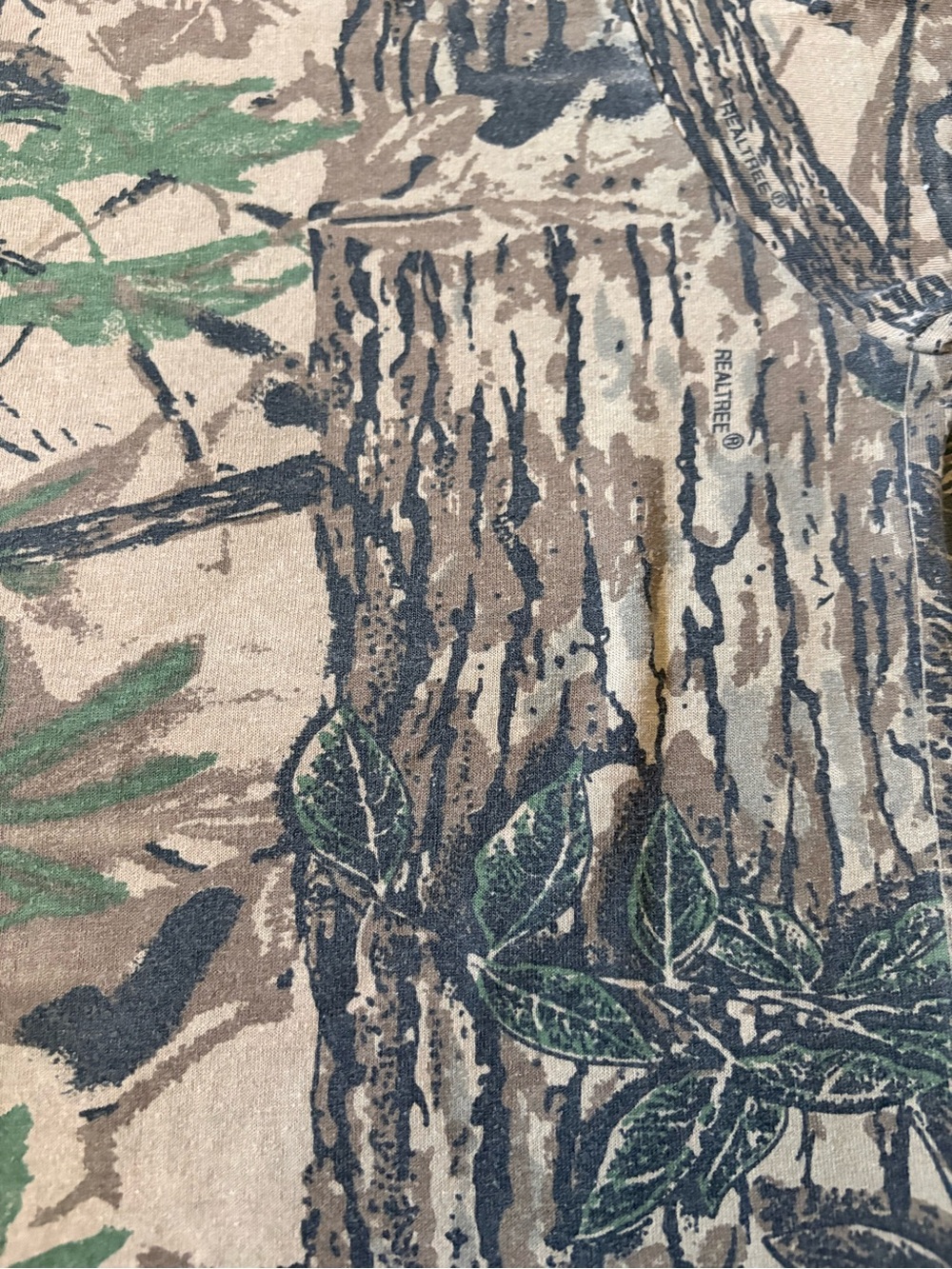 Vintage Camo Single Stitch Pocket Shirt, Large - Picture 7 of 7